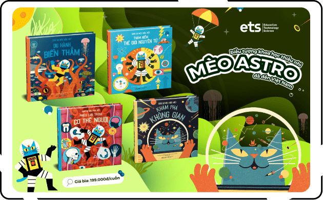 Landing page book: The astro cat