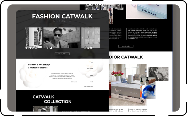 Landing page: Catwalk collection